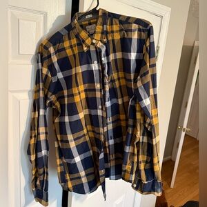 Men’s button down shirt.